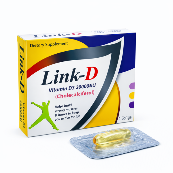 Link D (Vitamin D3 200000iu) Softgel