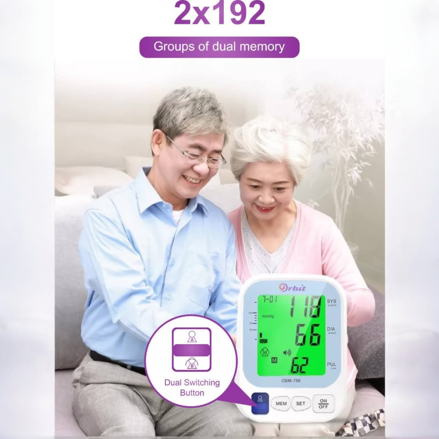 Orbit OBM-786 Arm-Type Rechargeable Blood Pressure Monitor - Image 2