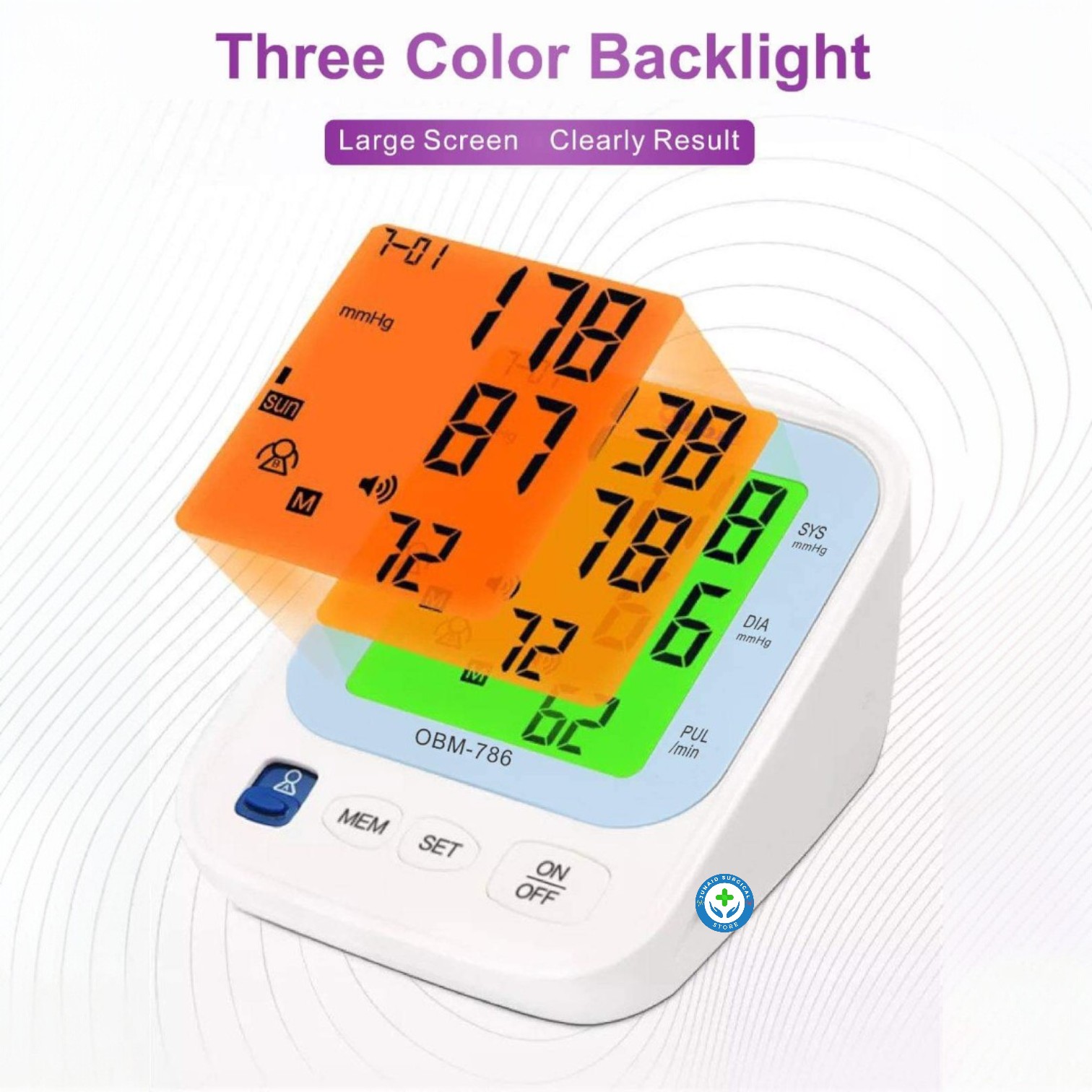 Orbit OBM-786 Arm-Type Rechargeable Blood Pressure Monitor - Image 7