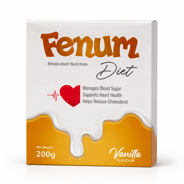 Fenum Diet Medicated Nutrition Vanilla 200g Soft Pack | Glucerna Alternative