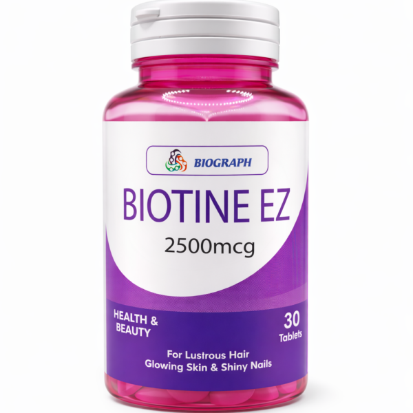 Biotine EZ 2500mcg – Biotin with Vitamin E & Zinc