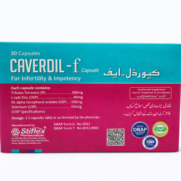 Caverdil-F Capsules – Male Fertility & Performance Support | Gonadil-F Alternative