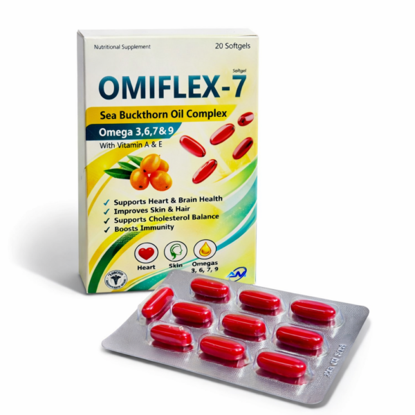 Omiflex-7 Softgels 20’s (Omega 3, 6, 7 & 9)