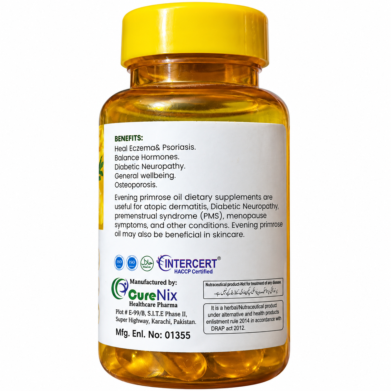 Eponix E Evening Primrose Oil Softgel Capsules – 30 Softgels - Image 2