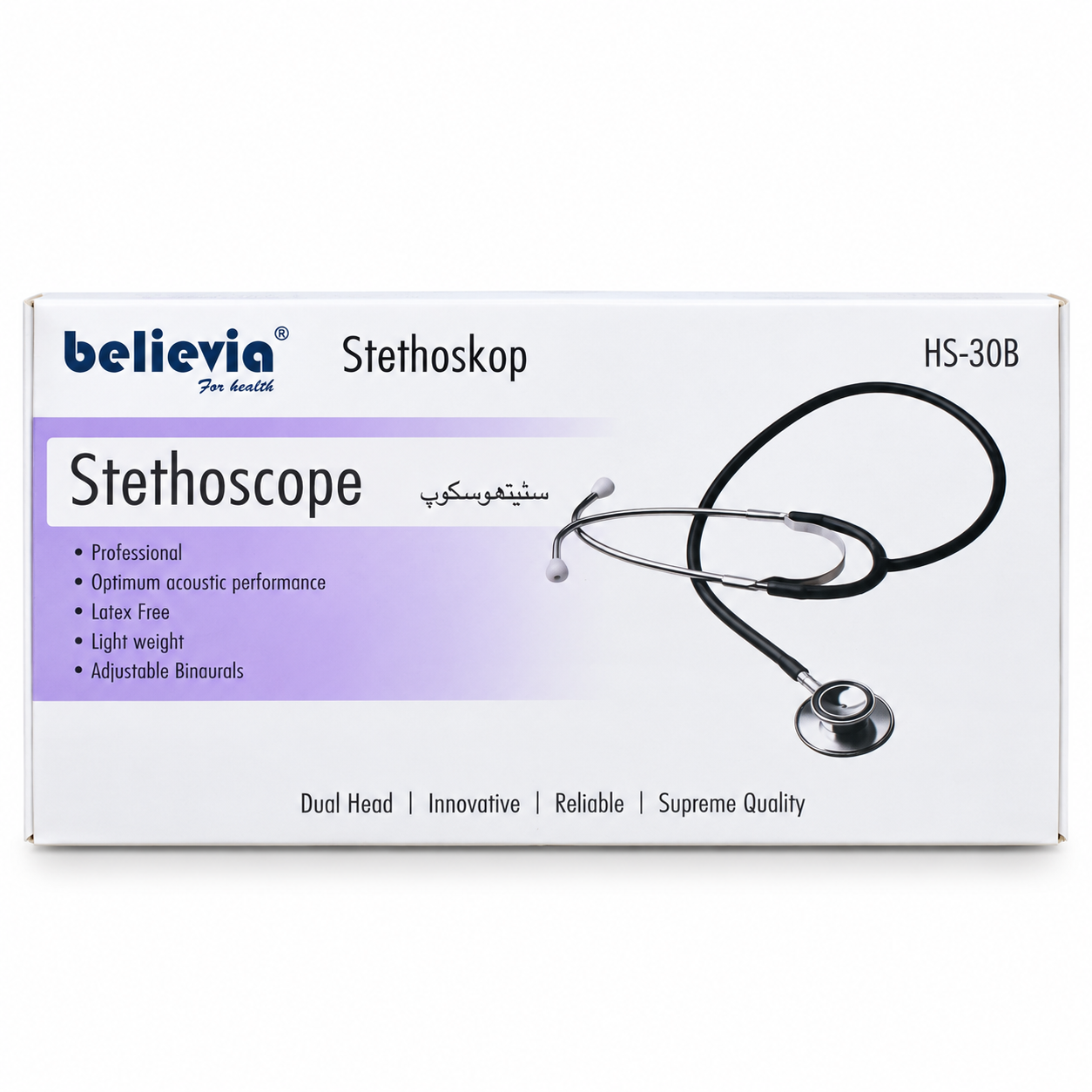 Believia HS-30B Professional Stethoscope - Image 2