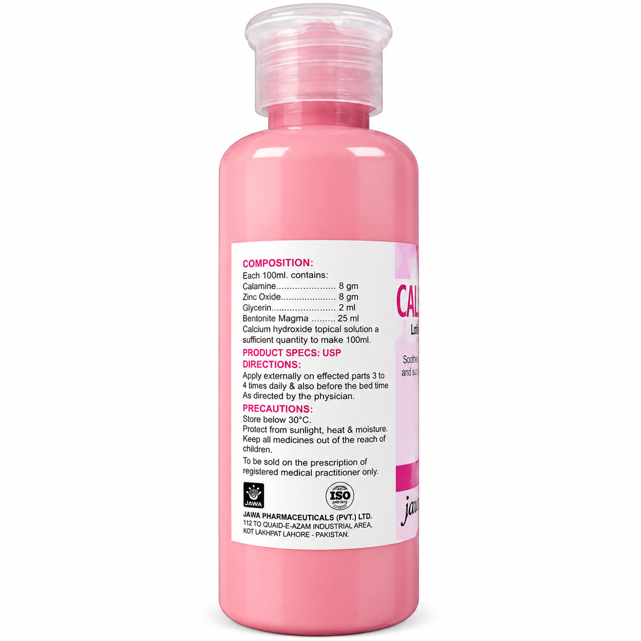 Jawa Calamine Lotion USP 120ml – For Heat Rash - Image 2