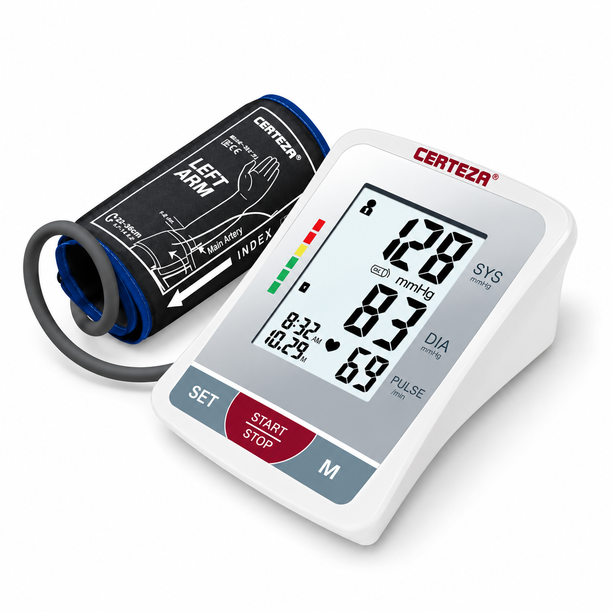 Certeza BM-407 Digital Blood Pressure Monitor – Upper Arm BP Machine - Image 2