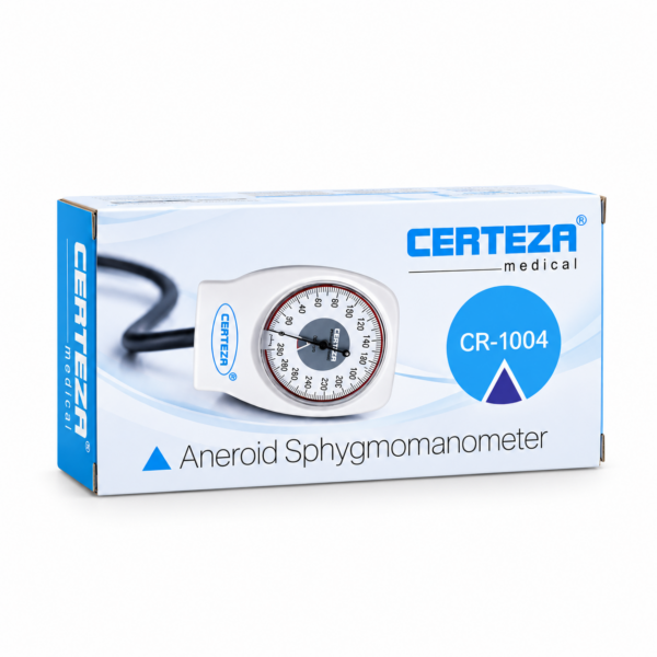 CERTEZA Medical CR-1004 Aneroid Sphygmomanometer – Manual Blood Pressure Monitor