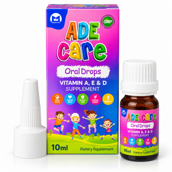 ADE Care Oral Drops – Vitamin A, E & D Supplement 10ml