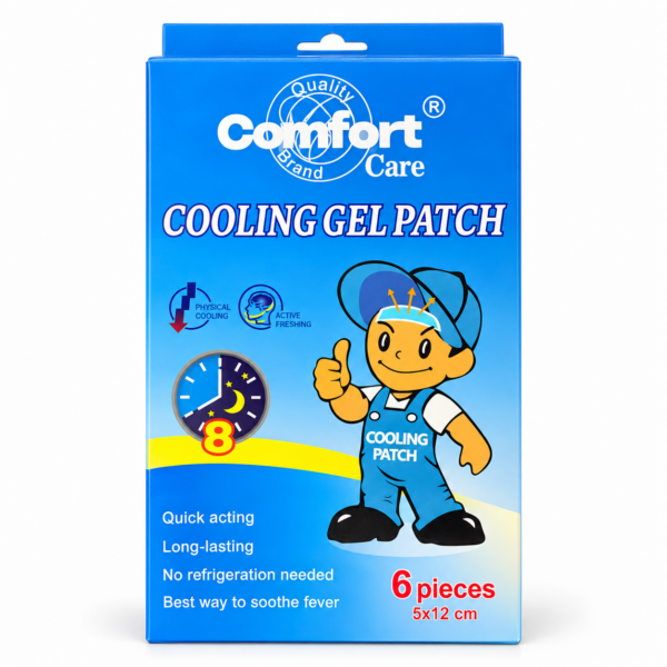 Comfort Care Cooling Gel Patch – 6 Pieces