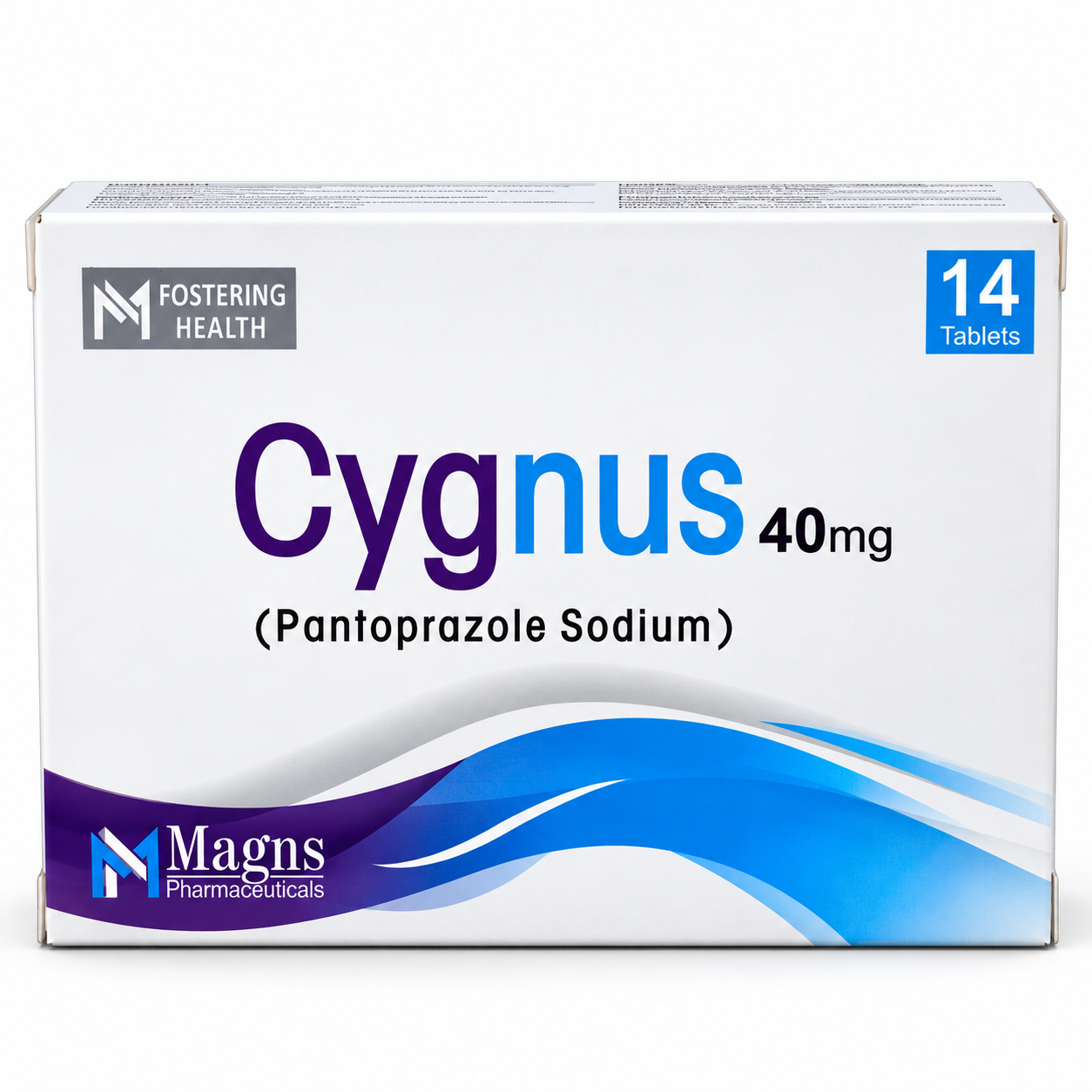 Cygnus 40mg (Pantoprazole Sodium) – 14 Tablets - Image 2
