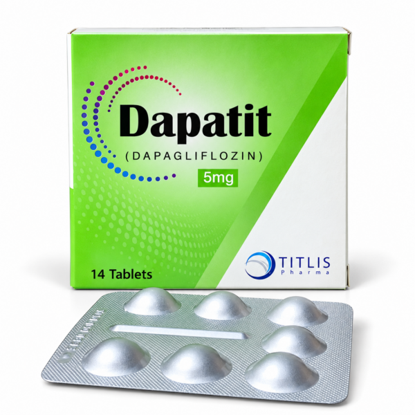 Dapatit 5mg Tablets – Dapagliflozin | Pack of 14 Tablets