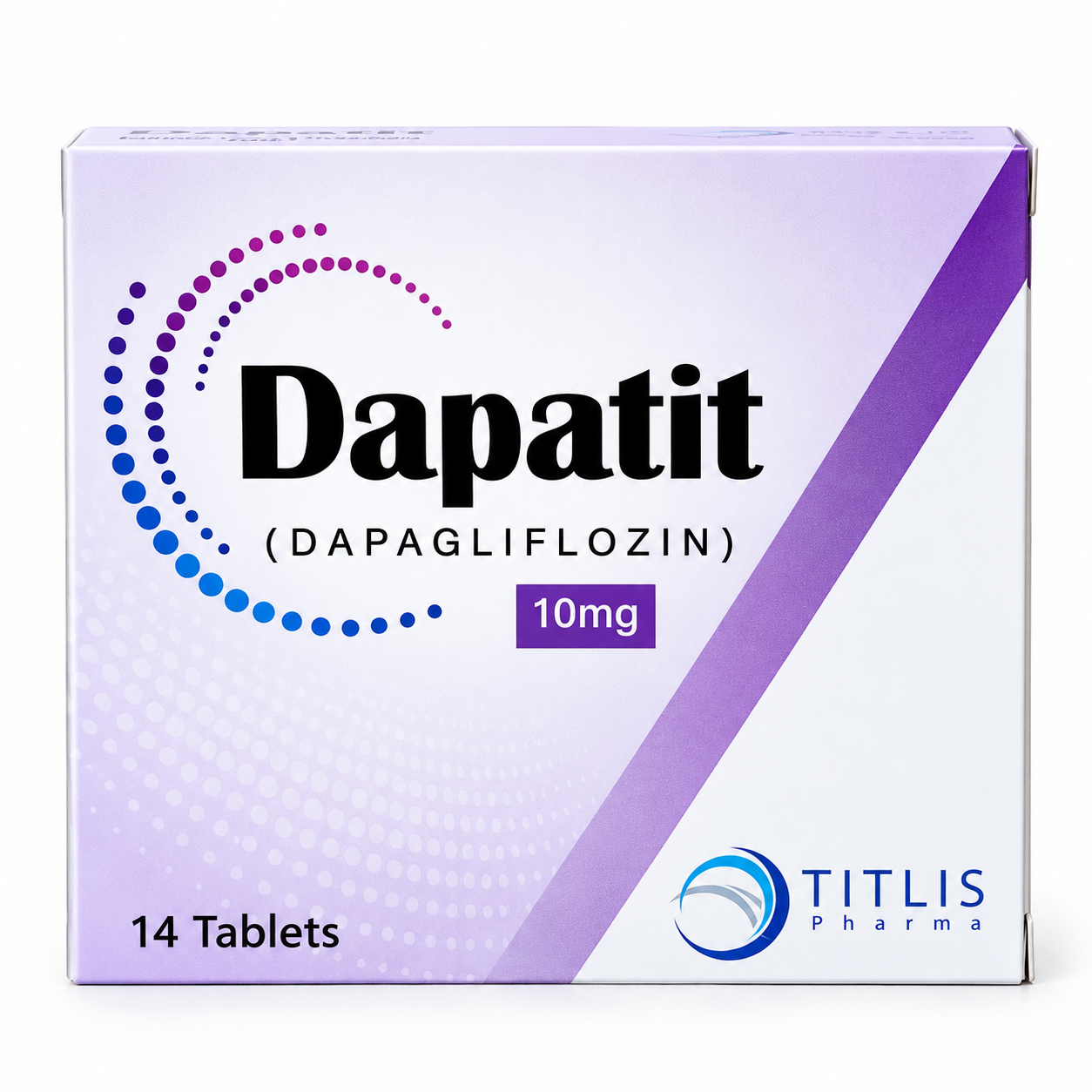 Dapatit 10mg (Dapagliflozin) – 14 Tablets - Image 2
