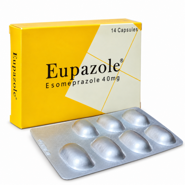 Eupazole 40mg Capsules (Esomeprazole) – Pack of 14 Capsules