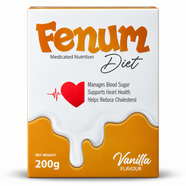 Fenum Diet Medicated Nutrition Powder – Vanilla Flavour, 200g | Glucerna Alternative