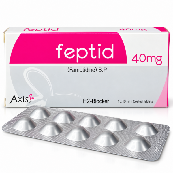 Feptid 40mg Tablets – Famotidine