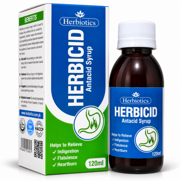Herbiotics Herbicid Antacid Syrup 120ml