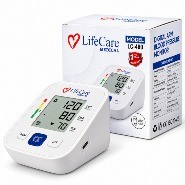 LifeCare Medical Digital Arm Blood Pressure Monitor LC-460
