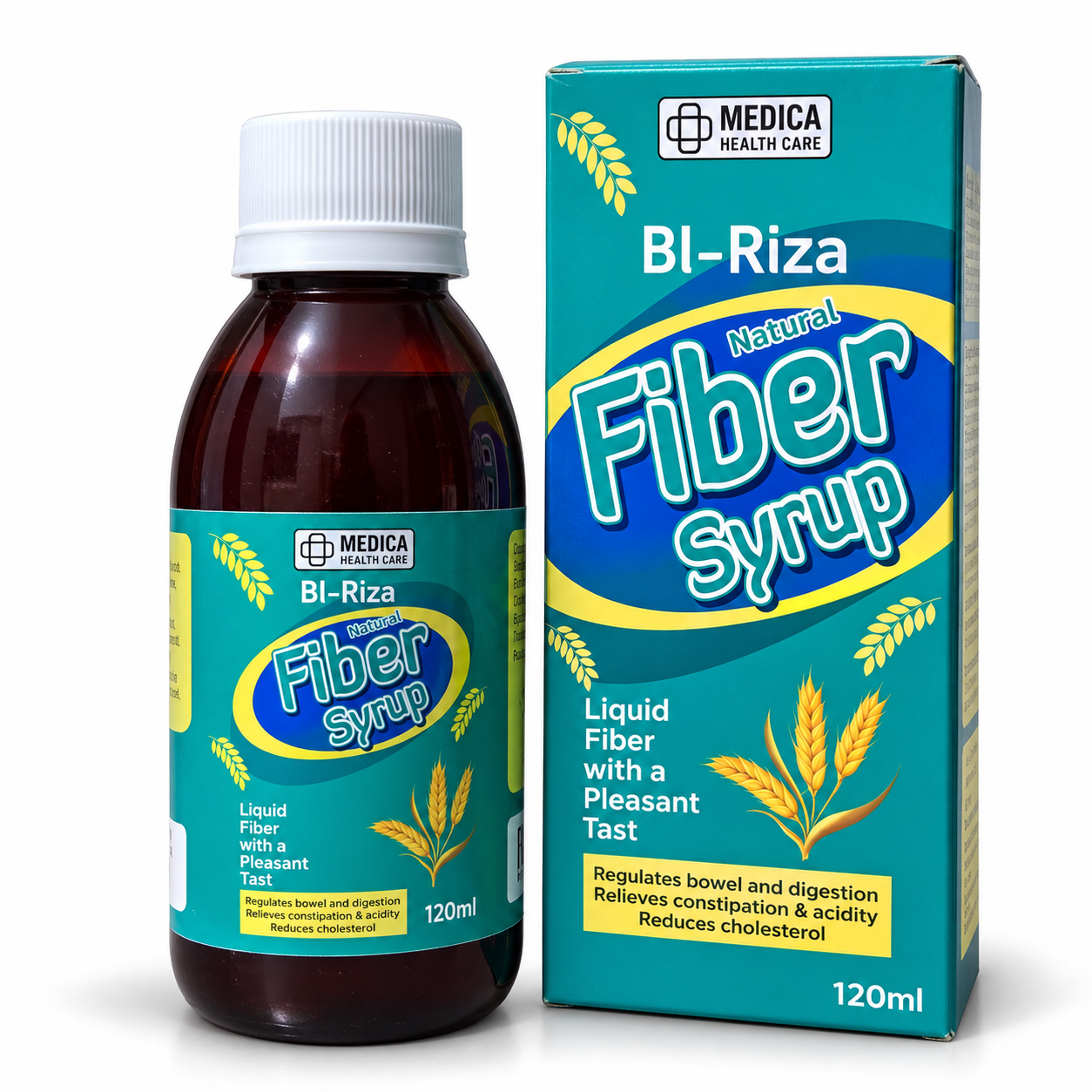 BI-Riza Natural Fiber Syrup – 120ml