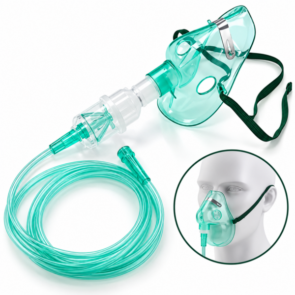 Life Care Nebulizer Mask with Tubing – Adult Size
