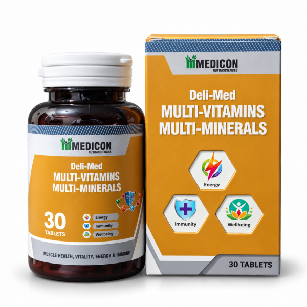 Deli-Med Multivitamins and Multi-Minerals – 30 Tablets