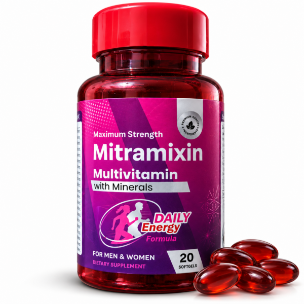 Mitramixin Multivitamin with Minerals – 20 Softgels