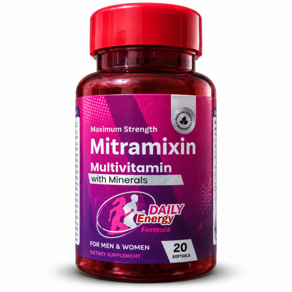 Mitramixin Multivitamin with Minerals – 20 Softgels