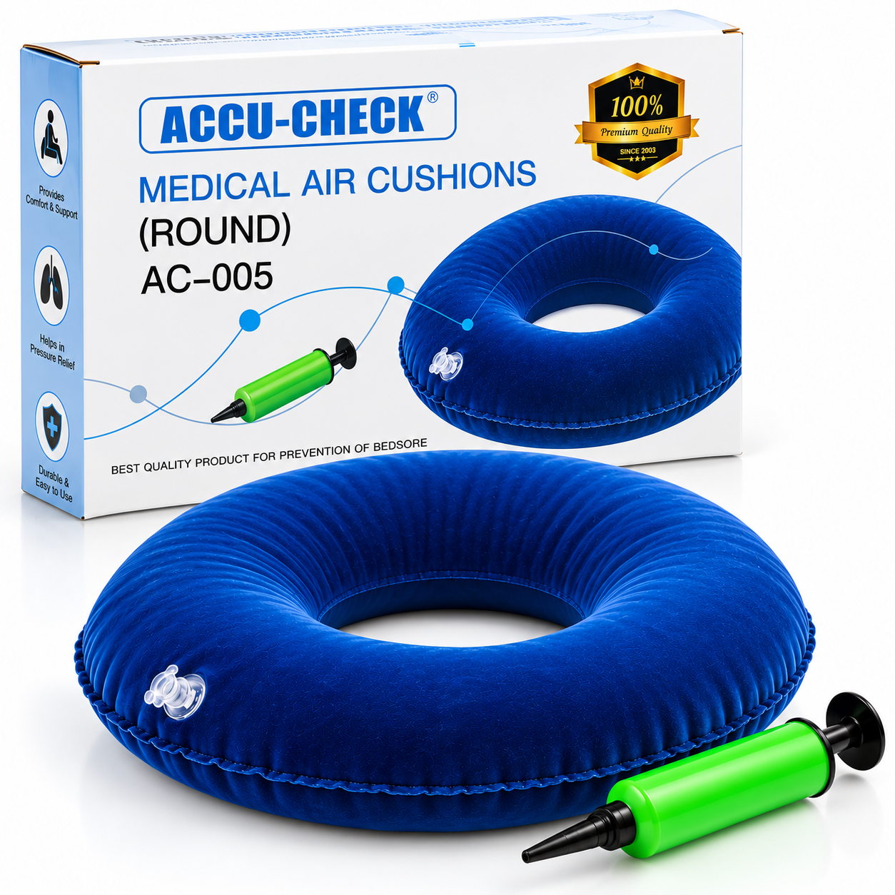 ACCU-CHECK Medical Air Cushion Round AC-005 - Image 2