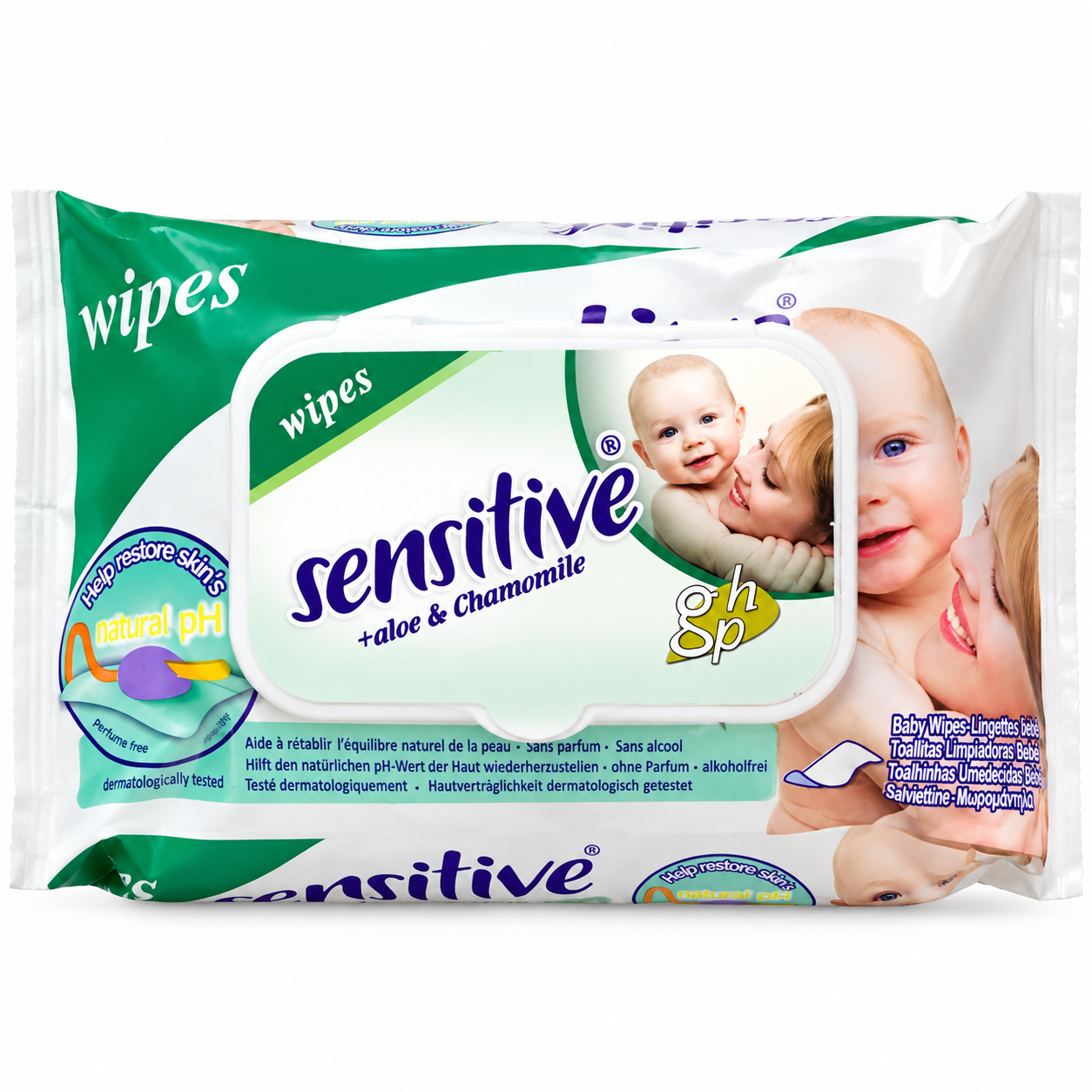 Sensitive Baby Wipes– Gentle Skin Care - Image 2