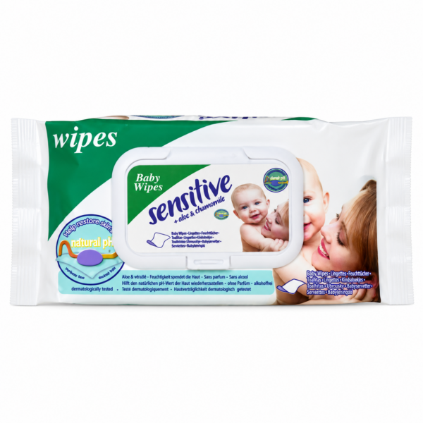 Sensitive Baby Wipes– Gentle Skin Care